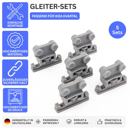 Printbtw 5er set gleiter - set,