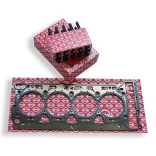 Elring Zylinderkopfdichtung+Schraubensatz für Audi Seat Skoda VW 1,8 2,0+quattro