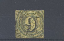 Thurn & Taxis, 9 Kreuzer aus