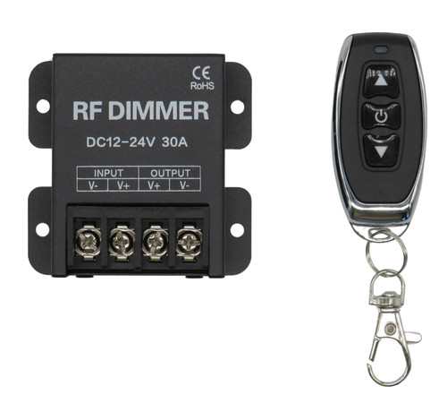 Led dimmer 12v 24v - rf, dc