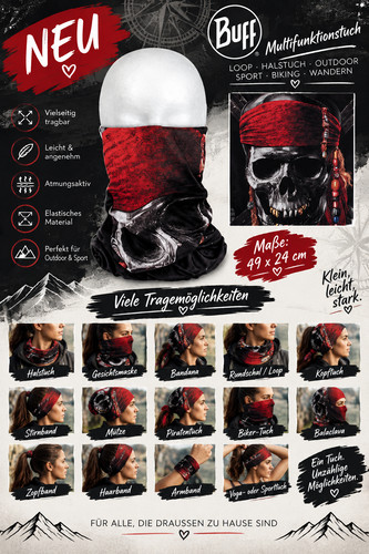Multifunktionstuch buff neu - multifunktionstuch,