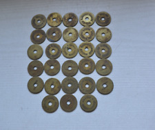 28x Messing Marke Osnabrück Token Elektronik M. Holtkamp 4543 Jeton