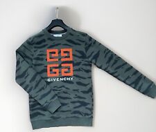 Givenchy Pullover In Camouflage Mit Gesticktem Logo / Gr. 12+ 