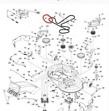 Husqvarna Deckmähergurt TC138 TC138T TC139 TC 138t 139 38" 97cm Klingenschneider