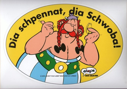 Großer obelix aufkleber - großer,