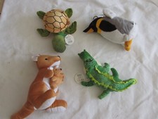 Konvolut Plüsch Zootiere, 4