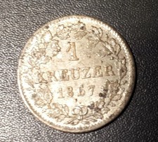 1 Kreuzer von 1867 Bayern