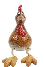 Kantenhocker Huhn mit Füßen