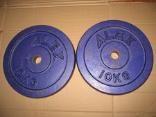 2 Hantelscheiben 10Kg Alex f