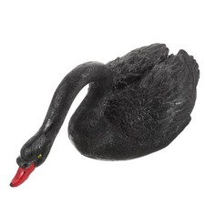  Plastik Schwan Figur