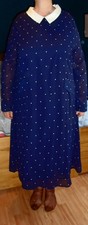 Vintage Polkadot Abendkleid
