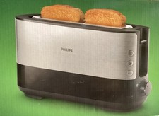PHILIPS Langschlitz Toaster Viva HD2692/90  2 Scheiben 950 W