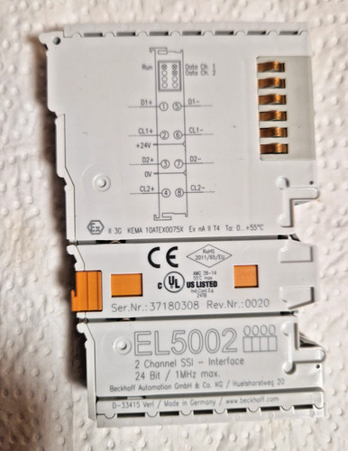 Beckhoff el5002 channel ssi - beckhoff,