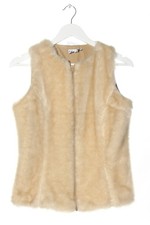 ANNA COSU Kunstfellweste Damen Weste Gr. DE 38 creme Casual-Look