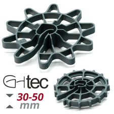 Abstandhalter senkrechte Bewehrung 30 - 50mm Ringabstandhalter radförmig Beton 