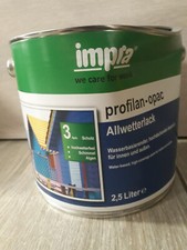 IMPRA Profilan-Opac Allwetterlack 2,5 L Holzfarbe Deckfarbe Wetterschutz (s93)