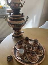 Semaver ve Kahve Fincanı takımı