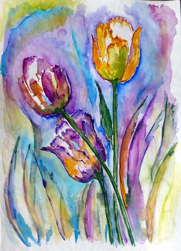 Bild aquarell original