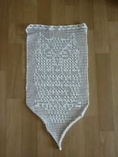 Häkelgardine weiß Häkel