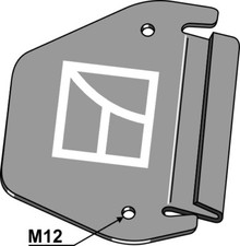 Leitblech Passend für Bigham