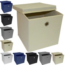 Faltbare Aufbewahrung Quadratisch Faltbare Boxen Klappwürfel Spielzeug Bücher Bürokleidung