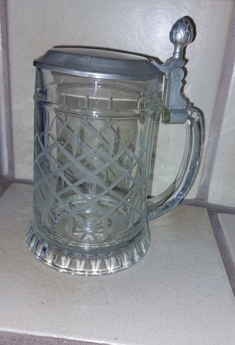 Alter bierkrug glaskrug - ,