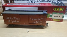 LGB 4167  Box Car White Pass & Yukon  Spur G OVP US/ USA