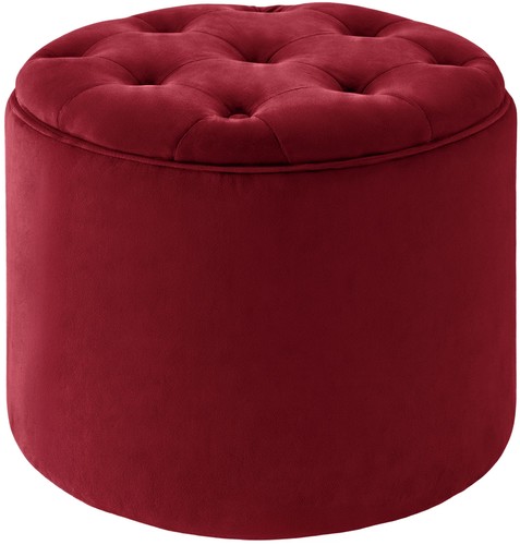 Sitzhocker pantin samt mit - sitzhocker,