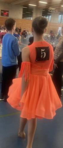 Mädchen latein turnierkleid - latein-turnierkleid, /
