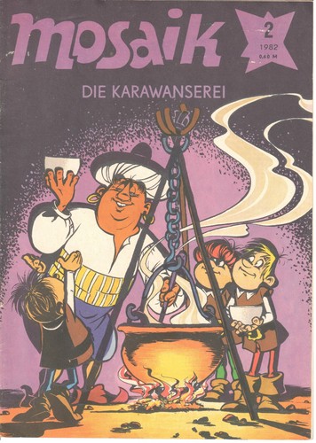 Ddr comicstrip mosaik heft 2 - @,