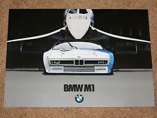 BMW M1 & CONCORDE POSTER 36 -