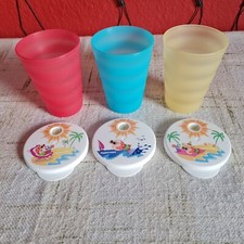 Tupperware 3 Becher je 330 ml