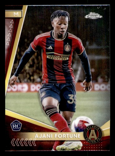 Ajani fortune topps chrome - topps, mls