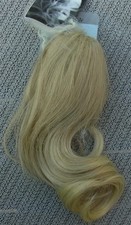 Haar glatt aschblond Haarteil