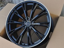 4X 20 Zoll ABT Style Schwarz 9J 5X112 Alufelgen für Audi A5 A6 A7 Q5 Q7 etron