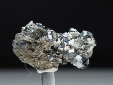 Galenit, Pyrit, Calcit