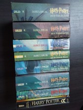 8 x Harry Potter, Gebundene Bücher, Deutsch, J.K. Rowling