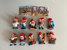 Ü-Ei-Figuren, Die Zunft der Zwerge, 1992, Komplett Satz mit BPZ