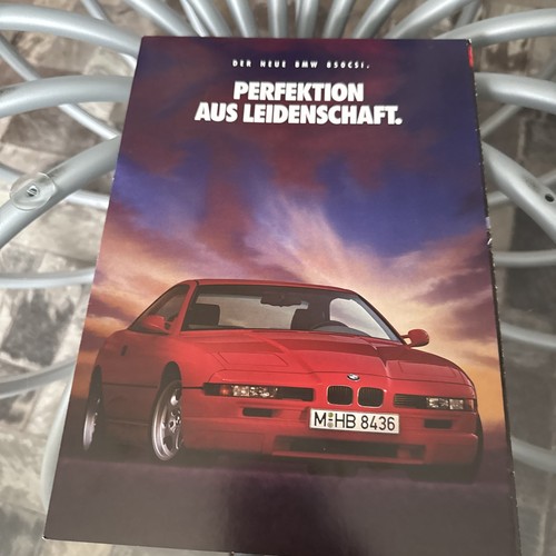 Bmw 850csi e31 prospekte - bmw,