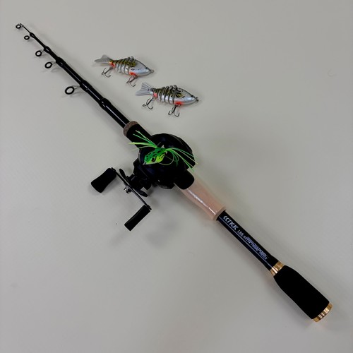 Baitcast set 80m baitcaster - set, 1,80m