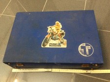 Alter Holzkoffer Koffer Holzkiste Werkzeugkoffer Künstler-Koffer Deko