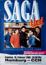 SAGA - 1986 - Plakat - In
