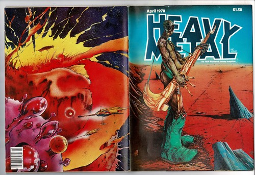 Heavy metal magazine april - heavy,