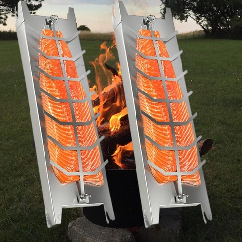 58cm flammlachsbrett set - 58cm,