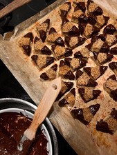 RITTERGUT Nussecken Plätzchen wahnsinnig lecker 400 Gramm ***selbstgemacht***