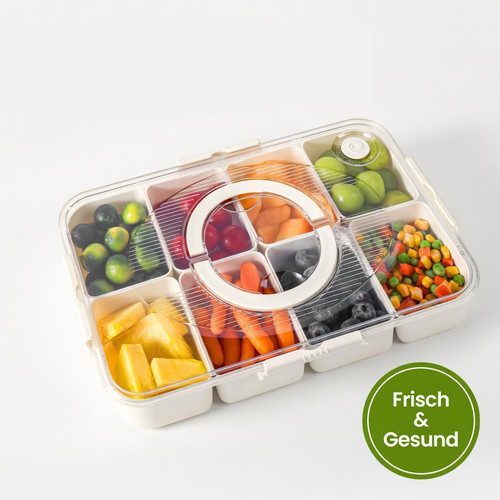 Snackbox mit fächern - snackbox,