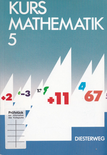 Kurs mathematik bentzinger - mathematik, 5