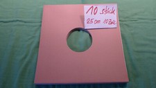 Papp-Papier-Schutz-Hüllen für 10" LPs...25cm...Schellack...10 STÜCK