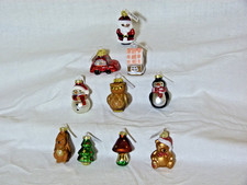 Christbaumkugel INGE GLAS Figuren Miniaturen -nach Auswahl- Weihnachten Deko NEU