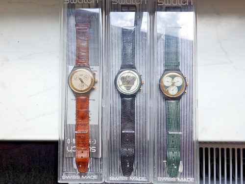 Stück swatch chronographen - swatch,